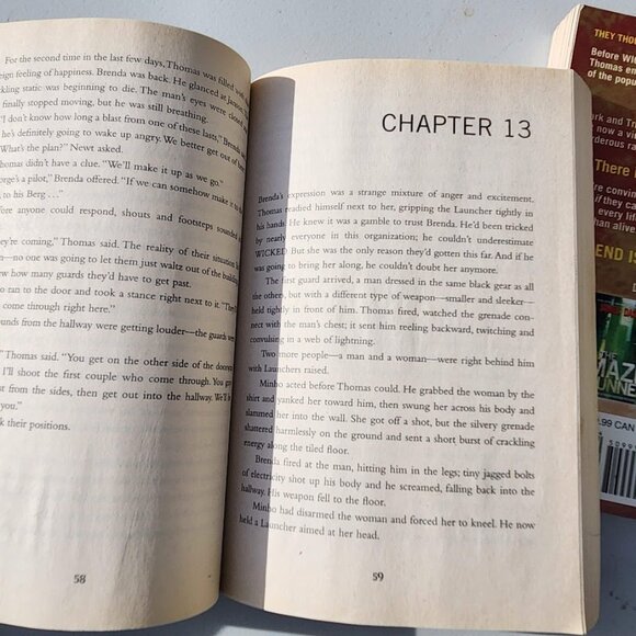 Maze Runner Books Bundle Kill Order Death Cure Paperback Book James Dashner Used - Picture 11 of 15